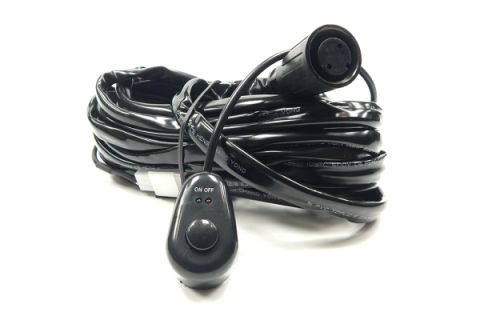 Light Bar Harness/Switch Round Connector Top Gun Customz