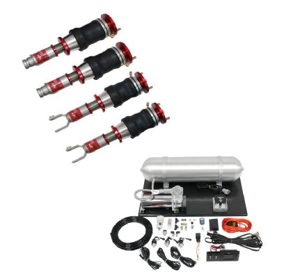 AirPlus Air Struts w/ VERA Evo Bluetooth Management For 94-01 Acura Integra Excluding Type R 92-00  Honda Civic TruHart