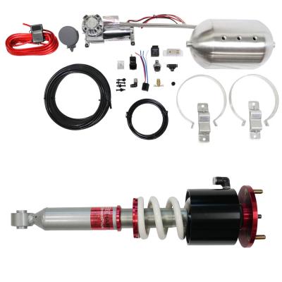 StreetPlus Coilovers w/ Front Air Cups Plus Silver Management For 90-93 Acura Integra 88-91 Honda Civic 88-91 Honda CRX FWD TruHart