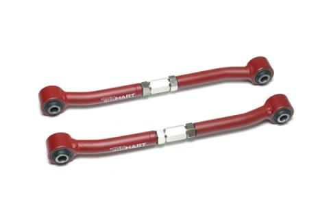 Rear Camber Kit Red For 11-14 Hyundai Sonata 13-16 Hyundai Santa Fe 11-15 Kia Optima 16-20 Kia Sorento 11-16 Kia Sportage FWD TruHart