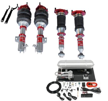 AirPlus Air Struts w/ VERA Evo Management For 08+ Subaru STI 15+ Subaru WRX TruHart