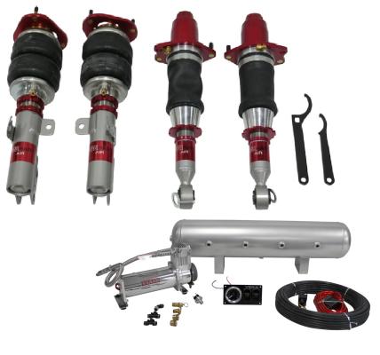 AirPlus Air Struts w/ VERA Essential Management For 09-19 Toyota Corolla Sedan 03-13 Toyota Matrix FWD TruHart