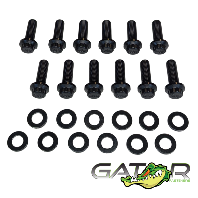 Heavy Duty Up-Pipe Bolt Kit for 2001-2016 Silverado/Sierra 2500/3500 HD 6.6L Duramax Diesel Gator Fasteners