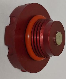 Billet Aluminum Oil Cap with N54 Neodymium Magnet Redline Cams