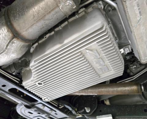 20-25 Ford Super Duty Diesel 10R140 Heavy-Duty Cast Aluminum Deep Transmission Pan-Raw Pacific Performance Engineering