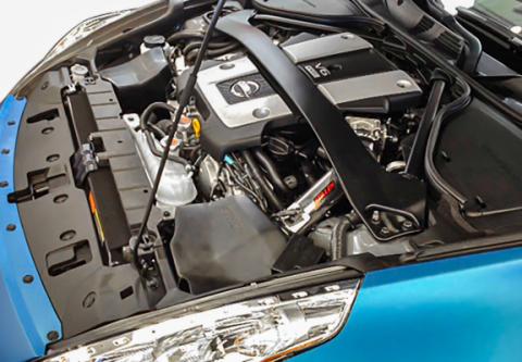 370Z Dual Long Tube Air Intake Kit Gen 2 Z34 Dry Filter For 09-20 Nissan 370Z Stillen