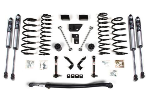 3 Inch Lift Kit Jeep Wrangler JL 18-25 2-Door Fox 2.0 Performance Shocks