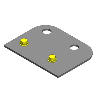 Jeep Wrangler Gas Tank Skid Plate Bracket 2007-2018 JK Clayton Off Road