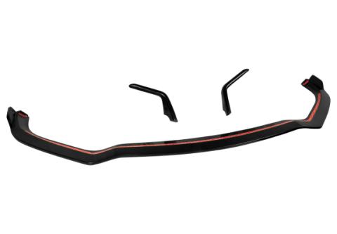 Infiniti Q60 Front Splitter &amp; Winglets Unfinished For 17-21 Infiniti Q60 Stillen