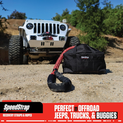 7/8 Inch Big Mama Kinetic Recovery Rope - 30 Foot PRP Seats