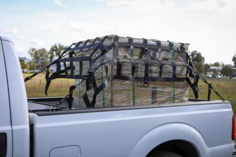Heavy Duty Pickup Truck Cargo Net PRP Seats