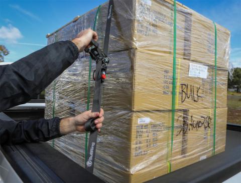 1.25 Inch x 12 Foot Sliding Ratchet Tie Down (2 Pack) PRP Seats