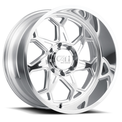 Cast Aluminum Wheels Sevenfold 9111 PO 20x12 Polished 6 On 135 Bolt Pattern -51 Offset Cali Offroad Wheels