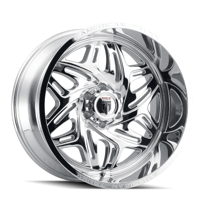 Euphoria AT1914 Chrome 22X12 5-127 -44MM 78.1MM Off Road Wheels American Truxx