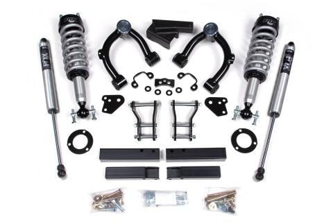 3.5 Inch Lift Kit FOX 2.0 Coil-Over Ford Ranger 19-23 4WD Cast Aluminum Fox 2.0 Performance Shocks