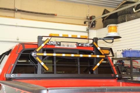 Cab Guard Traffic Arrow Bracket Cargo Ease 
