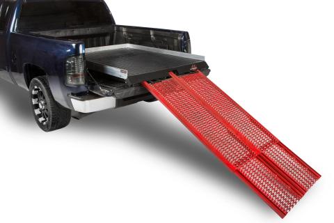 Cargo Ramp Series Bed Slide 1800 Lb Capacity 04-Pres Silverado/Sierra 1500-3500 Crew Cab 5.8 Ft Cargo Ease