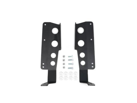 14-21 Tundra 42 Inch Hidden Grille Curved LED Light Bar Mounting Brackets Cali Raised LED