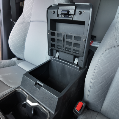 Interior Center Console Molle Panel For 24 Toyota Tacoma Cali Raised LED