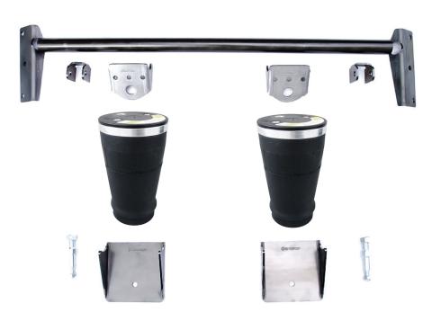 Rear Coolride Mounting Kit For 4 Link Universal Fitment 3000 Lb Cross Member Weld-On Upper And Lower Air Spring Brackets 5 Inch Diameter Tapered Sleeve Air Springs And Upper And Lower Shock Mounts Shocks Sold Separately Ridetech
