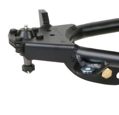 Front Lower Strongarms For 1955-1957 Bel Air For Use W/ Coil-Over/Shockwave Pair Of Tubular Control Arms W/ Ball Joints Cross Shafts And Delrin Bushings Powder Coated Satin Black Ridetech