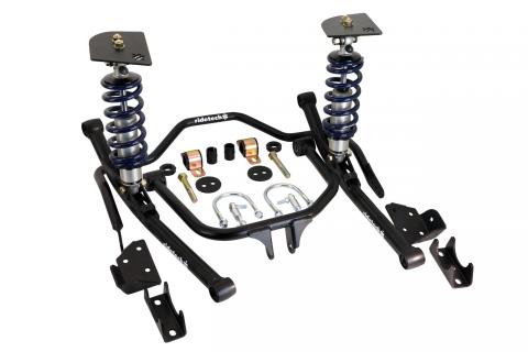 TQ Coil-Over System For 1958 Impala TQ Front And Rear Coil-Overs Front Upper And Lower Strongarms Rear Upper And Lower Strongarms And Front And Rear Sway Bars Ridetech