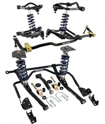 TQ Coil-Over System For 1959-1964 Impala TQ Front And Rear Coil-Overs Front Upper And Lower Strongarms Rear Upper And Lower Strongarms And Front And Rear Sway Bars Ridetech