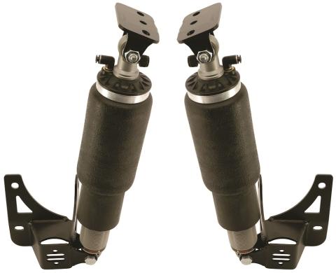 Rear HQ Shockwaves For 1964-1972 Chevelle Cutlass For Use W/ Moser/Gearfx 9 Inch Housing Pair Of Rebound Adjustable Shock waves W/ 1/4 Inch Airline Fittings And Mounting Brackets Ridetech