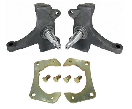 HQ Air Suspension System For 1973-1987 C10 Front Coolride HQ Shocks Upper And Lower Strongarms Drop Spindles Bolt-On 4-Link HQ Shockwaves And Front Sway Bar Ridetech