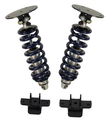 Front HQ Coil-Overs For 2007-2018 Silverado / Sierra 1500 4WD 2019 Legacy and Limited For Use W/ Stock Lower Arms Pair Of Rebound Adjustable Shock s Springs Spring Mounts And Delrin Spring Washers Ridetech