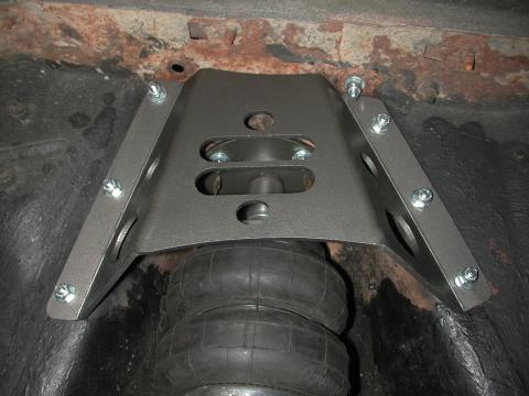 Front Shock Tower Brace For 1964-1966 Mustang Pair Of Braces For Direct Replacement Of Stock UnitPowder Coated Satin Black Ridetech