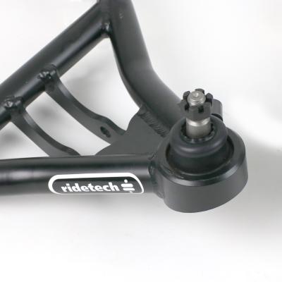 HQ Air Suspension System W/ Hub Spindles For 1965-1972 F-100 Front And Rear HQ Shockwaves Front Suspension System Spindles W/ S550 Hubs Caliper Brackets And Bolt-On 4-Link Hub Spindle Ridetech
