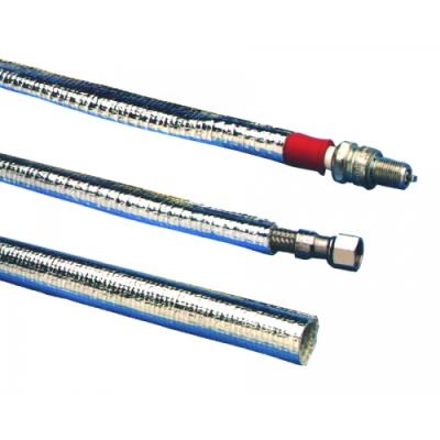 Thermo Heat Sleeve 12 Foot 1/2 Inch Inside Diameter Up To 2000 Degree F Slip On Thermo Tec