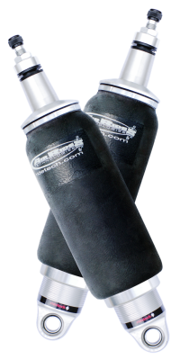 Rear HQ Shockwaves 8000 Series W/ 4.1 Inch Stroke And 2 Inch Stud Pair Of Rebound Adjustable Shock waves 5 Inch Rolling Sleeve W/ 1/4 Inch Fittings And Bearing Spacers 1/2 Inch And 5/8 Inch 11 Inch X 14.5 Inch W/ A 12.75 -13 Inch Ride Height Ridetech