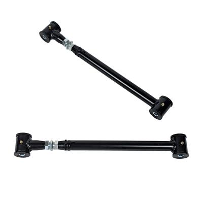 1982-2002 Camaro and Firebird Adjustable Turnbuckle Style Lower Control Arms 3 Piece Poly-Ball Bushings Black J&M Products