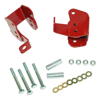 Camaro/Firebird Control Arm Relocation Brackets 82-92 Camaro/Firebird Black Powdercoat J&M Products