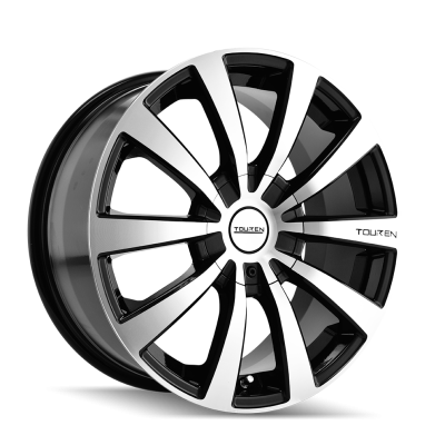 Touren Wheels TR3 3130 Gloss Black Machined 18X8 5-100/5-114.3 40MM 72.62MM