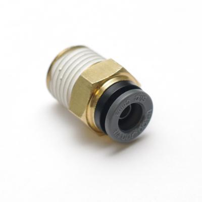 Airline Fitting Straight 1/8 Inch NPT Male To 1/4 Inch Airline Ridetech