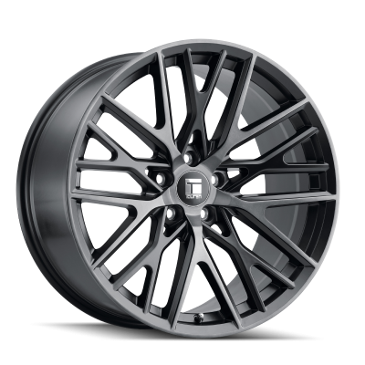Touren Wheels TR91 3291 Matte Black Brushed With Dark Tint 19X8.5 5-108 35MM 63.5MM