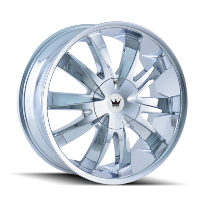 Cast Aluminum Wheels Edge 337 CH 18x7.5 Chrome 4 On 100/4 On 114.3 Bolt Pattern 40 Offset Mazzi Wheels
