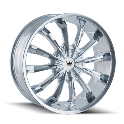 Cast Aluminum Wheels Fusion 341 CH 18x7.5 Chrome 4 On 100/4 On 114.3 Bolt Pattern 40 Offset Mazzi Wheels