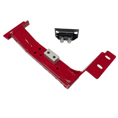 98-02 F-Body TH400 and TH2004R Transmission Crossmember Red J&M Products