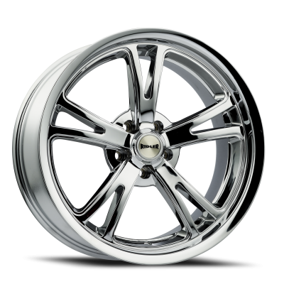 Ridler Wheels Aluminum Wheels 606 CH 18x8 Chrome 5 On 114.3 Bolt Pattern 0 Offset