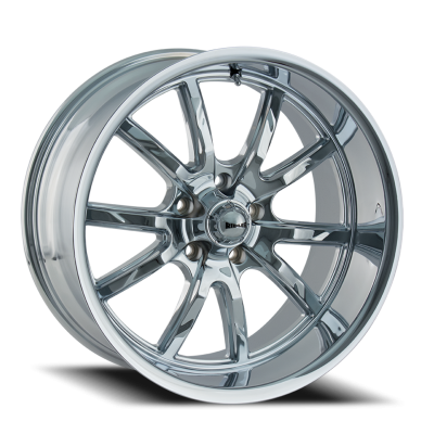 Ridler Wheels Aluminum Wheels 650 CH 17x8 Chrome 5 On 114.3 Bolt Pattern 0 Offset