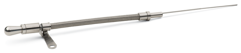 Flexible Stainless Steel Oil Dipstick, Fits Chevy S/B Pre 1979 Proform