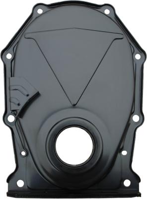 Engine Timing Chain Cover Black Steel Factory Replacement For BB Chrysler Proform