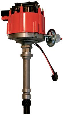 HEI Distributor Street/Strip Built-In Coil Red Cap For Chevy V6 262CI Engine Proform
