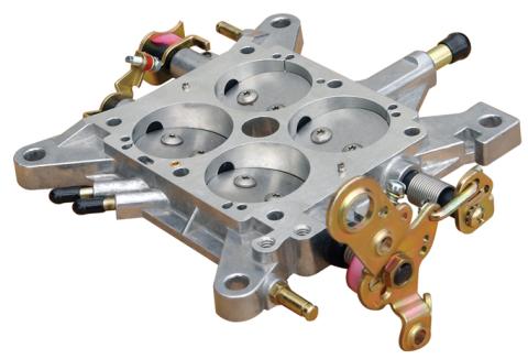 Carburetor Throttle Base Plate 4150 Model 650/700/750/800 CFM Mech. Sec. Carb Cast Aluminum Proform