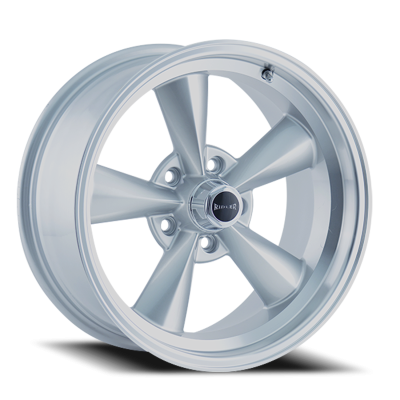 Ridler Wheels Aluminum Wheels 675 SL 17x7 Silver Machined Lip 5 On 114.3 Bolt Pattern 0 Offset