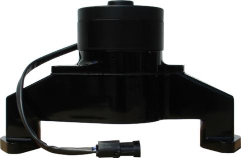 Electric Engine Water Pump Aluminum Black Powder Coat Fits BB Chevy Engines Proform